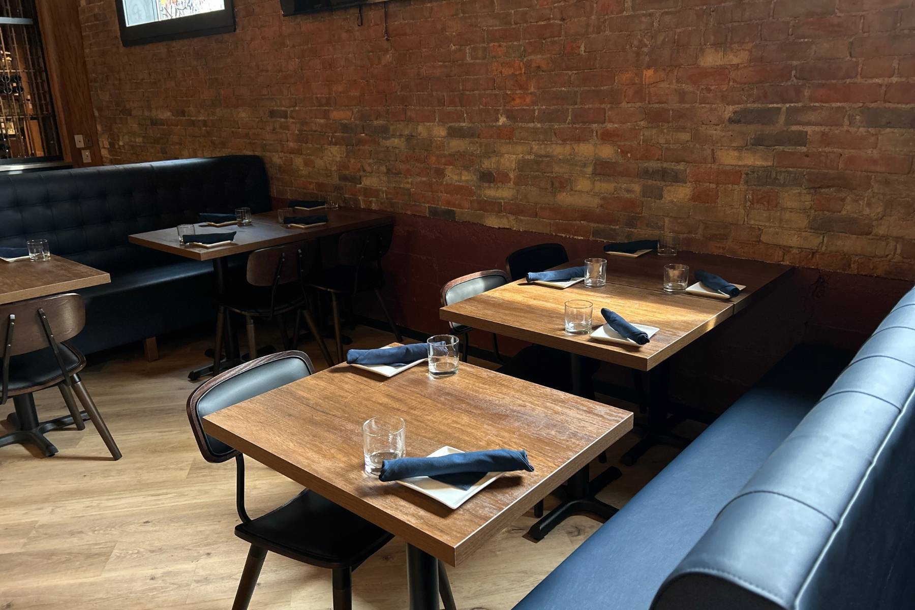 The James dining room and bar