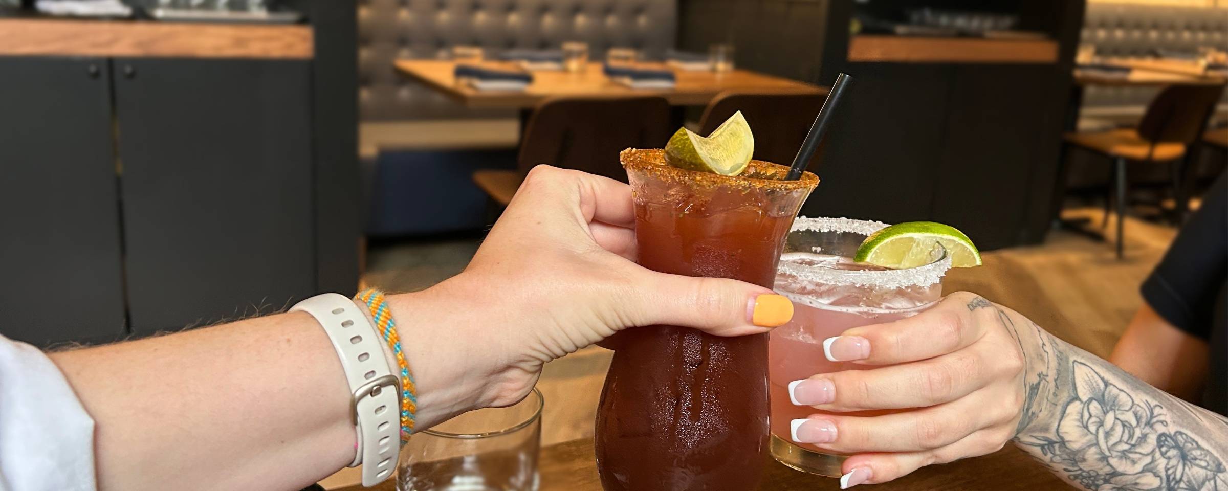 Drinks at The James Public Eatery