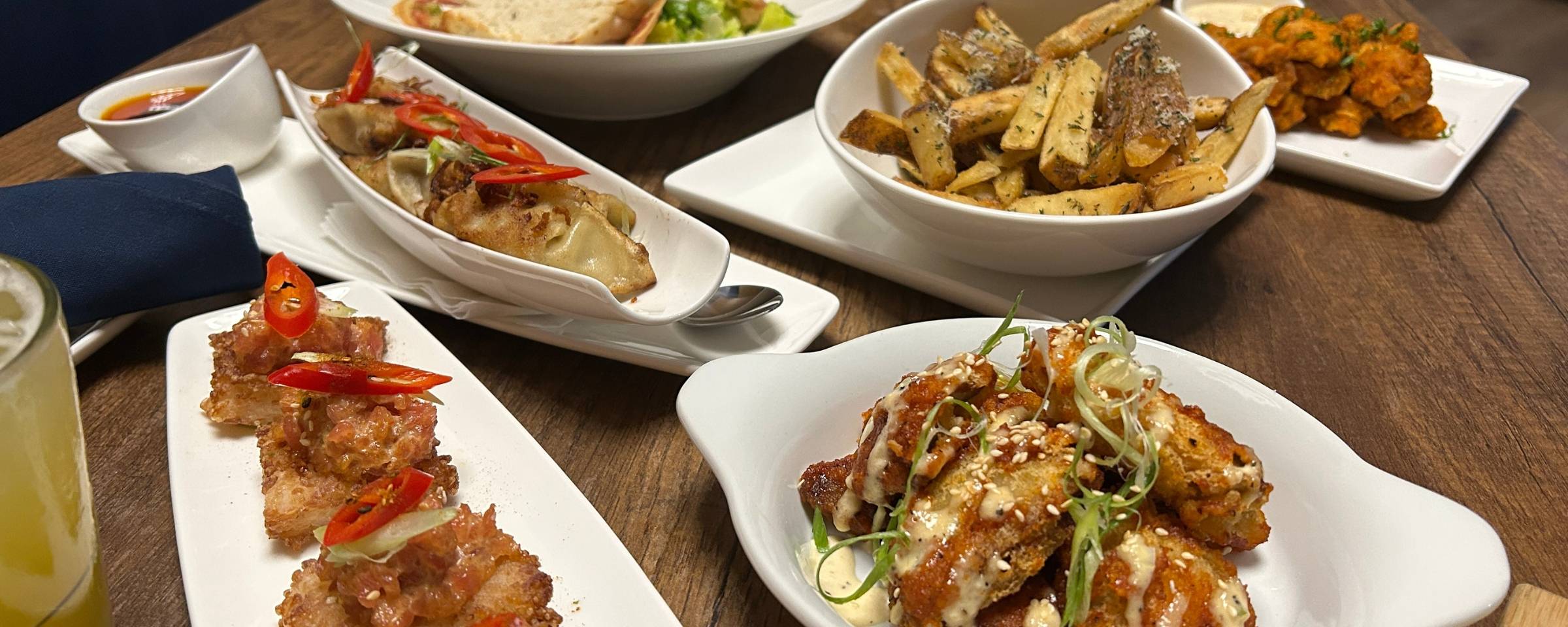 Start + Share at The James Public Eatery