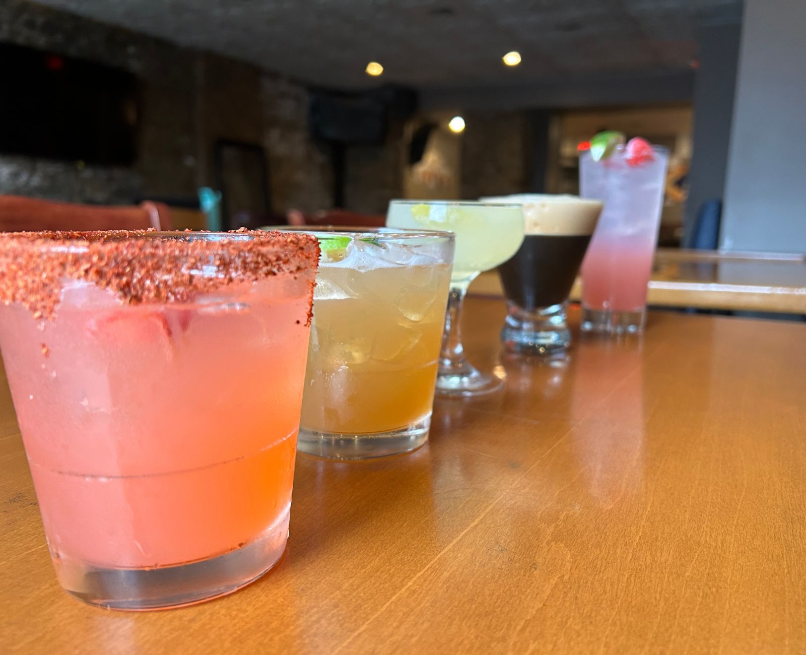 Cocktails at The James Public Eatery